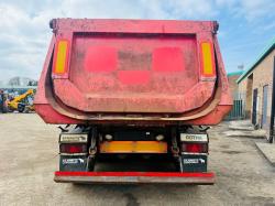 SCHMITZ TRI AXLE BULK TIPPING TRAILER*C/W EASY SHEET*VIDEO*
