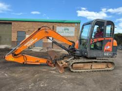 DOOSAN SOLAR 55-VPLUS EXCAVATOR*C/W BUCKET*VIDEO*