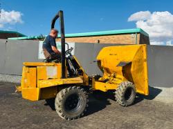 THWAITES 7000 STRAIGHT TIP DUMPER*C/W SAFETY FRAME*VIDEO*