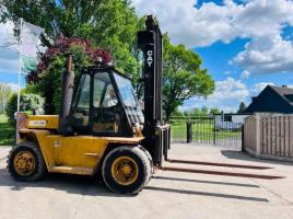 CATERPILLAR V180B DIESEL FORKLIFT C/W 2 STAGE MAST *VIDEO*
