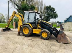 CATERPILLAR 428C 4WD BACKHOE DIGGER *5663 HOURS* C/W EXTENDING DIG *VIDEO*