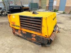 KAESER M43 COMPRESSOR*KUBOTA ENGINE*SPARES AND REPAIRS*YEAR 2013*VIDEO*