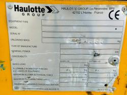 HAULOTTE COMPACT 8 SCISSOR LIFT*YEAR 2015*SPARES AND REPAIRS*VIDEO*
