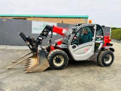 MANITOU MT625 COMFORT TELEHANDLER*C/W PALLET TINES*YEAR 2016*VIDEO*