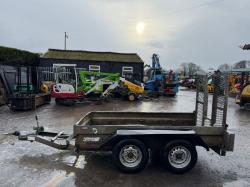 DOUBLE AXLE TRAILER*C/W DROP DOWN RAMP*VIDEO*