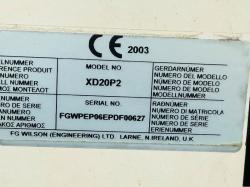 FG WILSON XD20P2 20 KVA GENERATOR*SPARES AND REPAIRS*VIDEO*