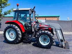 MASSEY FERGUSON 5455 FRONT LOADER TRACTOR*C/W FRONT LOADER*VIDEO*