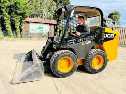 JCB 135 4WD SKIDSTEER * YEAR 2014 * C/W BUCKET *VIDEO*