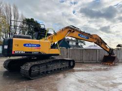 SANY SY215C TRACKED EXCAVATOR *YEAR 2017* C/W QUICK HITCH & BUCKET *VIDEO*