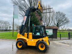JCB 520-50 4WD TELEHANDLER * YEAR 2013 , ROAD REGISTERED *VIDEO*