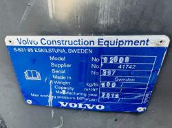 VOLVO JIB TO SUIT L150 L180 L220 WHEEL LOADER*YEAR 2015*VIDEO*