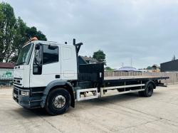 FORD CARGO ML180E24 4X2 FLAT BED LORRY C/W MANUAL GEAR BOX *VIDEO*