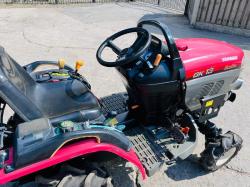 YANMAR GK13 4WD COMPACT TRACTOR *1451 HOURS* C/W ROLE BAR *VIDEO*