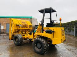 THWAITES 6000 STRAIGHT TIP DUMPER*C/W PERKINS ENGINE*VIDEO*