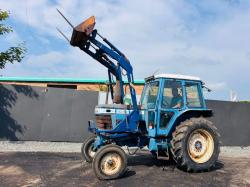 FORD 6700 DUEL POWER TRACTOR*C/W BOMFORD B3517 JOYSTICK CONTROL LOADER*VIDEO*