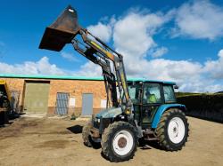 NEW HOLLAND 7635 4WD TRACTOR*C/W FRONT LOADER*VIDEO*