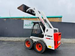BOBCAT 645 WHEELED SKIDSTEER*C/W BUCKET*3835 HOURS*VIDEO*