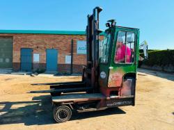COMBILIFT C4000 DIESEL FORKLIFT*C/W FORK POSITIONER*YEAR 2016*VIDEO*
