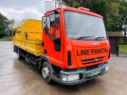 IVECO 100E18 4X2 LINE MARKER LORRY C/W MANUAL GEAR BOX *VIDEO*