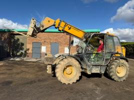 JCB 533-105 TELEHANDLER*C/W PALLET TINES*VIDEO*