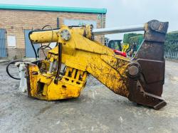 HEAVY DUTY HYDRAULIC DEMOLITION SHEAR*C/W QUICK HITCH*VIDEO*