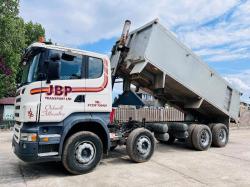 SCANIA R420 DOUBLE DRIVE TIPPER *YEAR 2008* C/W MANUAL GEAR BOX *VIDEO*