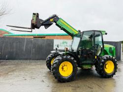 JOHN DEERE 3215 TURBO TELEHANDLER*AG SPEC*C/W PALLET TINES*VIDEO*