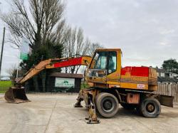 CASE 688B WHEELED EXCAVATOR C/W BUCKET * VIDEO *