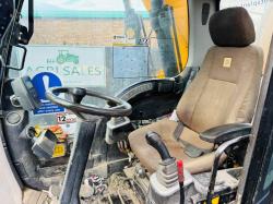 JCB JS160W EXCAVATOR*HIGHRISE CAB*C/W SELECTOR GRAB*YEAR 2012*VIDEO*
