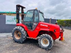 MANITOU M26-4 TURBO 4X4  FORKLIFT*YEAR 2012*C/W PALLET TINES*VIDEO*