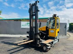 COMBILIFT 4000 DIESEL TRUCK MOUNTED FORKLIFT*C/W FORK POSITIONER*VIDEO*