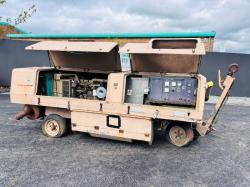 HOUCHIN TOWABLE GENERATOR 100 KVA *CUMMINGS ENGINE*READING 1633 HOURS*