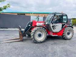 MANITOU MLT732 TELEHANDLER JOYSTICK CONTROLS*YEAR 2018*C/W PALLET TINES*VIDEO*