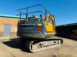 HYUDAI HX140L C EXCAVATOR*C/W BLOCK PADS*YEAR 2020*VIDEO*