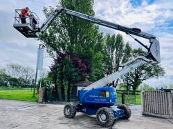 JLG 600AJ AIREL PLATFORM * 60FT REACH * C/W TELESCOPIC BOOM *VIDEO*