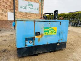STEPHILL 25KVA STATIONARY GENERATOR*C/W KUBOTA ENGINE*YEAR 2012*VIDEO*