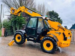 JCB 535-140 HI VIZ 4WD TELEHANDLER *YEAR 2014, 14 METER REACH* C/W TINES *VIDEO*