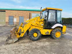 JCB 2CX AIRMASTER*C/W HYDRAULIC FRONT QUICK HITCH*3 IN 1 BUCKET*VIDEO*