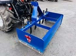 OXDALE BOX GRADER*TO SUIT TRACTOR*VIDEO*