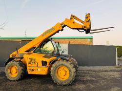 JCB 530-70 SUPER TELEHANDLER*C/W JOYSTICK CONTROL & PICK UP HITCH*VIDEO*