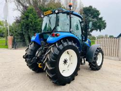 NEW HOLLAND T4-95 4WD TRACTOR *YEAR 2014, 4860 HOURS* C/W BRAND NEW TYRES *VIDEO*