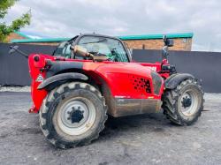 MANITOU MLT732 TELEHANDLER JOYSTICK CONTROLS*YEAR 2018*C/W PALLET TINES*VIDEO*