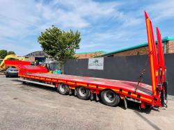 ROJO TRI AXLE LOW LOADER * YEAR 2013*C/W HYDRAULIC RAMPS*VIDEO*