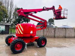 GENIE Z-4525 AIREL PLATFORM * 24FT REACH * C/W TELESCOPIC BOOM *VIDEO*