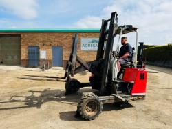 PALFINGER F3-203 ROUGH TERRAIN FORKLIFT*C/W PALLET TINES*YEAR 2013*VIDEO*