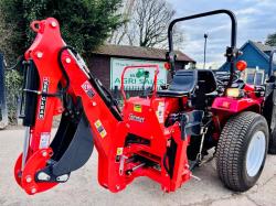  BRAND NEW SIROMER 304 4WD TRACTOR WITH LOADER & BACK ACTOR YEAR 2023 *VIDEO*