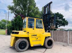 LANCING HENLEY 7/12 DIESEL FORKLIFT C/W SIDE SHIFT *VIDEO*