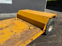 16FT FLAT DROPBED PLANT DIGGER/TRACTOR LOWLOADER TRAILER*VIDEO*