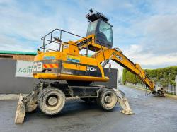 JCB JS160W EXCAVATOR*HIGHRISE CAB*C/W SELECTOR GRAB*YEAR 2012*VIDEO*