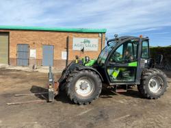 DEUTZ AGRO 29.6 TELEHANDLER*C/W PALLET TINES*YEAR 2012*VIDEO*